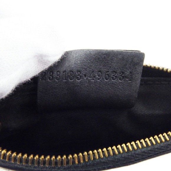 Authenticity guaranteed  USED GUCCI Coin Case Gucci Ma Leather - Picture 10 of 10